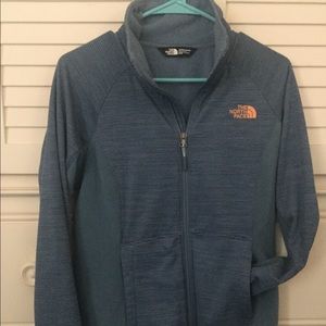 The North Face jacket with pockets and full zipper